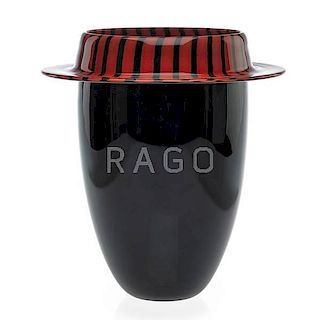 LINO TAGLIAPIETRA; EFFETRE Rare vase