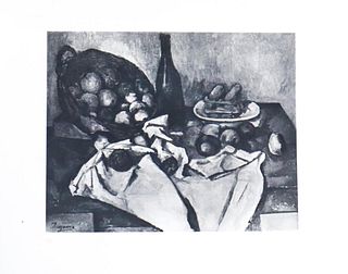 Paul Cezanne (after) - La Corbeille de pommes