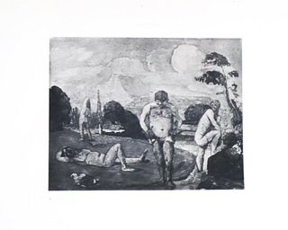 Paul Cezanne (after) - Les Baigneurs au repos