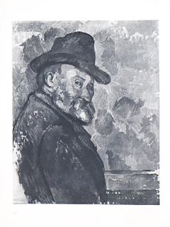 Paul Cezanne (after) - Portrait de Iartiste par lui-mem