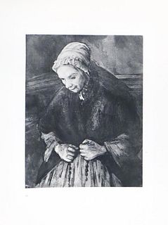 Paul Cezanne (after) - La Femme su chapelet