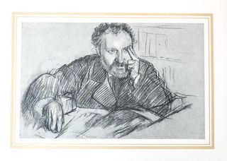 Edgar Degas (After) - Portrait de Duranty