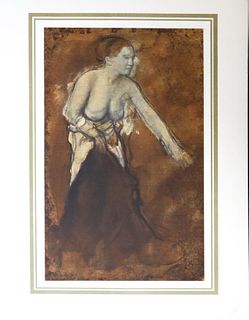Edgar Degas (After) - Femme se devetant