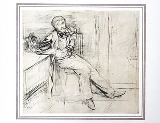 Edgar Degas (After) - Le peintre J. J. Tissot