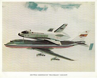 NASA - Shuttle Orbiter 747 "Piggyback" Concept