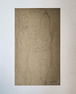 Amedeo Modigliani - Untitled portrait of a Man with a
