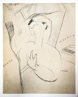 Amedeo Modigliani - Untitled portrait of a Woman