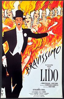 Rene Gruau - Lido Bravissimo (Vintage Poster)