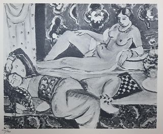 Henri Matisse - Untitled XVIII from"XX Siecle No .4"