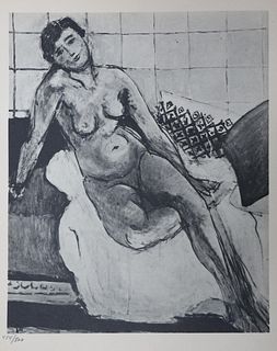 Henri Matisse - Untitled XX from"XX Siecle No .4"