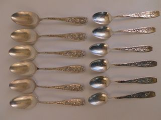 TOWLE & WHITING STERLING SPOONS 