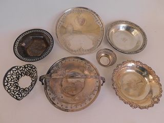 7 ASSORTED STERLING ITEMS