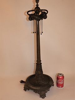 ANTIQUE CLASSICAL BRONZE LAMP BASE