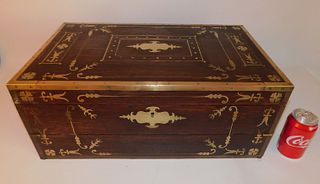 ANGLO INDIAN INLAID LAP DESK