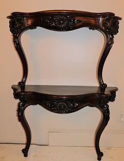 PAIR VICTORIAN CONSOLE TABLES