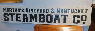 NANTUCKET STEAMBOAT SIGN