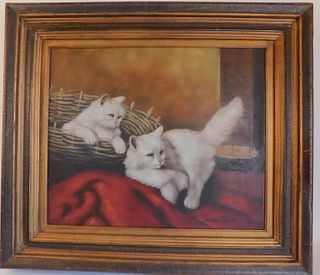 PAINTING OF KITTENS BY BLINKS