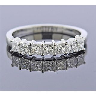 Rhapsody Platinum 1.00ctw Diamond Band Ring