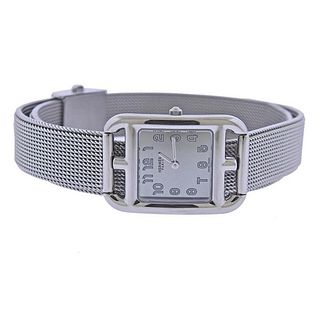 Hermes Cape Cod Stainless Steel Wrap Watch Bracelet CCI.210a