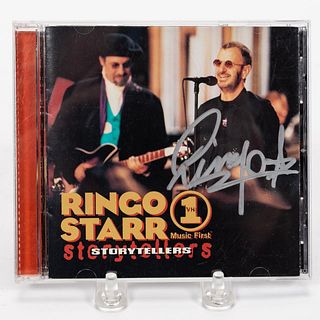 RINGO STARR "VH1 STORYTELLERS" AUTOGRAPHED CD