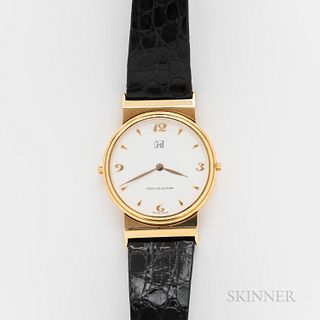 GMT "Gold Collection" 18kt Gold Double-sided Wristwatch
