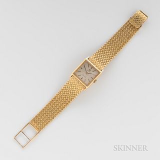 Omega 18kt Gold Wristwatch with Tiffany & Co. Braided Bracelet