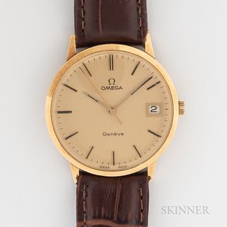 Omega 14kt Gold Reference 192.051 Wristwatch
