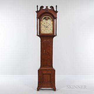 George Grim Walnut Tall Clock