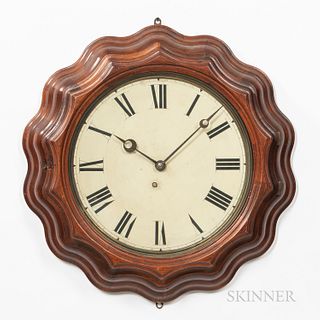 Ingraham "Corrugated" Gallery Clock