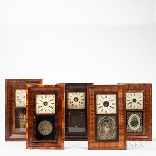 Five Ogee Clocks for Restoration