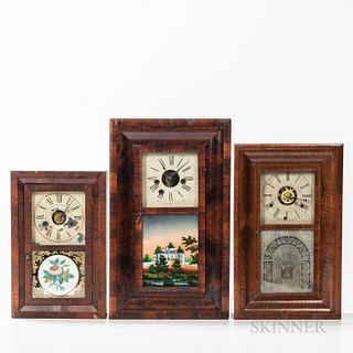 Three Miniature Ogee Clocks