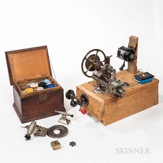 Brass and Steel Watchmaker's Rose Engine