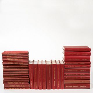 Bound Volumes of Antiquarian Horology and Horological Journal.