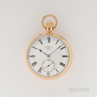 Dent 18kt Gold Open-face Grand and Petite Sonnerie Minute-repeating Watch
