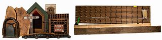 Rustic Style Wood Object Assortment