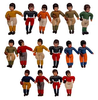Football Player Celluloid Figurine Assortment