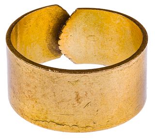22k Yellow Gold Band Ring