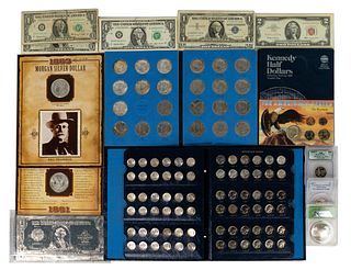 Coin, Currency and Token Assortment