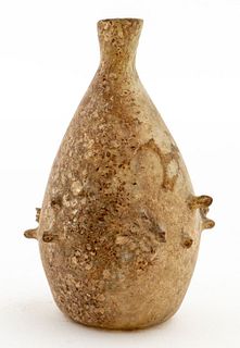Ancient Islamic Glass Poison Bottle