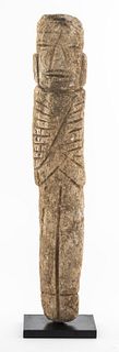 Large Mezcala Stone Celt Figure, 28 inches