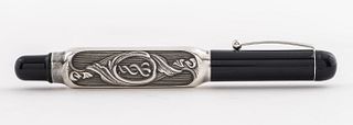 Omas 'Doctor's Pen' Sterling Silver Fountain Pen