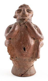 4.5" Pre-Columbian Nayarit Pottery Figurine