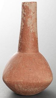 Native American Mississippian Pottery Bottle