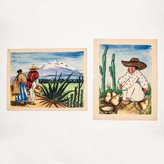 Ethnographic Watercolors (20th Century)