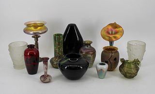 Large Grouping Of Assorted Glass.