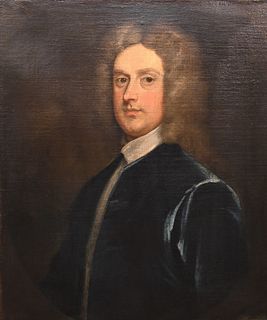 British School
18th century
portrait of a nobleman
oil on canvas
unsigned
30 1/4 x 25 inches