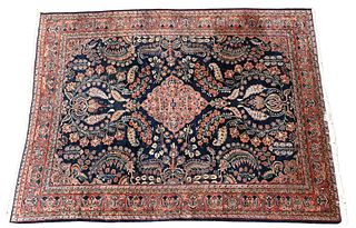 Blue Sarouk Oriental Carpet
9' x 12'.