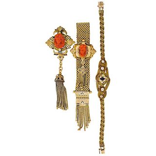 VICTORIAN AND EDWARDIAN GOLD JEWELRY