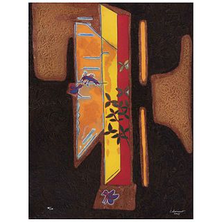 JUAN SORIANO, Sin título, de la serie Ventanas, Firmada y fechada 2005 Litografía 48/50, 80 x 60 cm, con sello de MAREN | JUAN SORIANO, Untitled, from