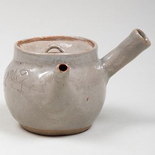 Otagaki Rengetsu Japanese Pottery Miniature Teapot